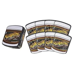 Suavecito Pomade Original Hold Travel Pack – All Day Medium Hold Hair Pomade For Men – Medium Shine Water Based Wax Like Flake Free Hair Gel – Easy To Wash Out For All Hairstyles