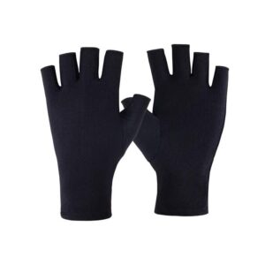 Nail Art Glove UV Protection Glove Anti UV Radiation Protection Gloves Protecter For Nail Art Gel UV LED Lamp Tool