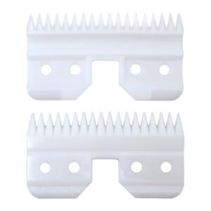 waihudie Ceramic Replacement Cutter Fits for Most Andis/Oster/Wahl AG/A5 Clipper Blades