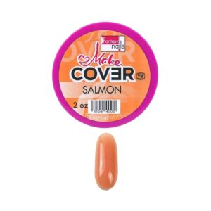 Fantasy Nails Salmon Acrylic 2oz- Compatible with all monomer brands