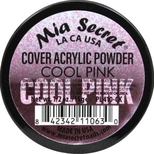Mia Secret Cover Cool Pink Acrylic Nail Powder – 0.5 oz MADE IN USA