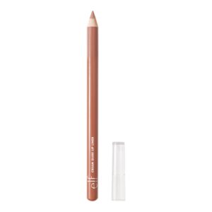 e.l.f. Cream Glide Lip Liner, Highly-Pigmented Pencil For Shaping & Sculpting Lips, Semi-Matte Finish, Vegan & Cruelty-Free, Pinky Swear