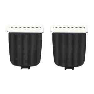Replacement Blades Compatible with Manscaped Lawn Mower Groin Hair Trimmer, Compatible with Manscaped 4.0 3.0 2.0 Replaceable Blade, Black (2 Pack