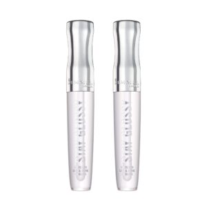 Rimmel Stay Glossy 6 Hour Lip Gloss, Seduce Me, 0.18 Fl Oz , 2 Count (Pack of 1)