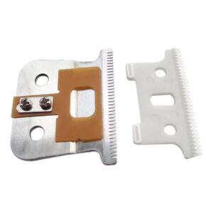 2025 Upgraded Professional Replacement T-Blade Adjustable Replacement T Blade for Andis T Outline-r gtx Silver