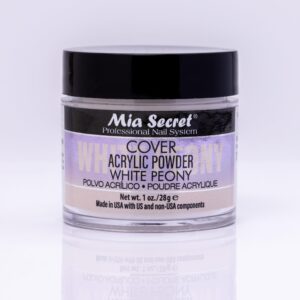 Cover White Peony Acrylic Powder Mia Secret (1 oz.)