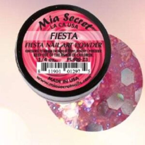 Mia Secret Nail Art Powder Fiesta Collection – .25 oz (Fiesta)
