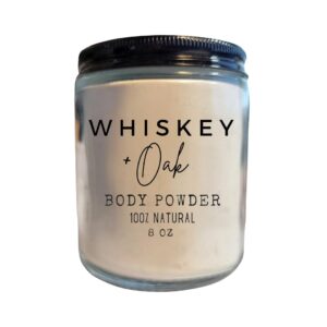 Body Dusting Powder for Men & Women – Unscented and Scented (6oz) (Tobacco Flower)