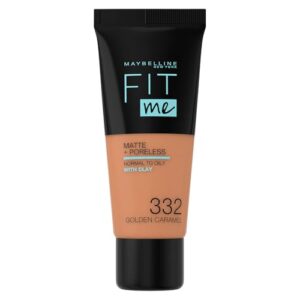 Maybelline New York Fit Me Matte & Poreless Foundation 332 Golden 3ml