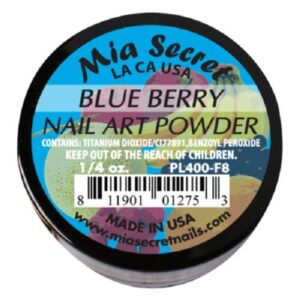 Mia Secret ACRYLIC POWDER – Fruity COLLECTION 1/4oz SINGLE BLUE BERRY