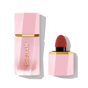 SHEGLAM Color Bloom Liquid Blush-Fine Carmine