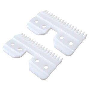 Artmavin Hair Clippers Cutter Replacement,Heat-resisting Ceramic Cutter for Andis Oster Wahl AG/A5 Clipper Blades(Most)