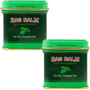 Bag Balm Vermont’s Original for Dry Chapped Skin Conditions (1 Ounce Tin (2 Pack))