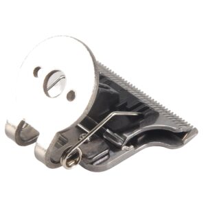 Srutueo T-Shaped Hair Clipper Blade with Stand T9 Blade Trimmer Replacement Head Replacement Clipper Head Silver