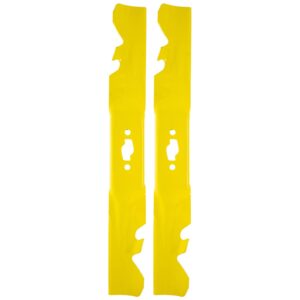 JJAURANCE Replacement for fits CUB CADET 742P05177A-X Xtreme 21.23″” Blade S-Shaped Enduro XT1 XT2 42″” Decks 2PK