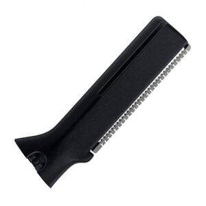 Replacement Eyebrow Trimmer Blade for Panasonic ER-GM40 / ER-GM40-K/ER-GM40-A/ER-GM40-Y Facial Hair Trimmer – Full Body Hair Remover Attachments(Black)