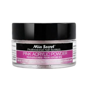 Mia Secret Professional Acrylic Nail System Pink Acrylic Powder 0.5 OZ