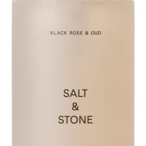Salt & Stone Body Wash for Women & Men | Black Rose & Oud | Hydrating Gel Cleanser | Clean & Soften Skin | Made with Niacinamide & Hyaluronic Acid | Free From Parabens, Sulfates & Pthalates (15.2 oz)