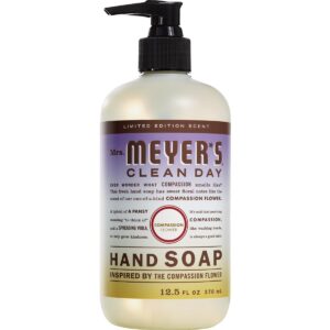 MRS. MEYER’S CLEAN DAY Compassion Flower Hand Soap, 12.5 FZ