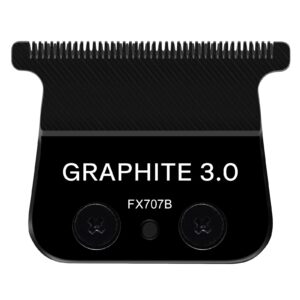 GRAPHITE 3.0 Replacement Blade for All FX787 & FX726 Trimmers, Ultra Precise FX707B Replacement Blades Compatible with BaByli*s* Trimmer Blades, Black