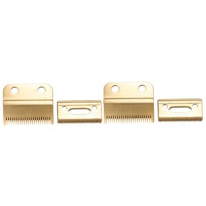 NOLITOY 2sets Electric Clipper Heads Replacement for Men Trimmer Head Razor Perfect for Beard Sideburns Short Fine Hair 2pcs*2