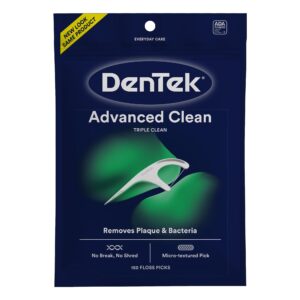 ForPro Professional Collection Pure Cotton Rounds for Face, DenTek Triple Clean Advanced Clean 150 Count Floss Picks Bundle