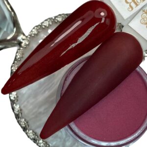 Blood Moon Dip Powder> Acrylic Powder> Nail Art Designs> Manicure or Pedicure Dipping Powder for Home or Salon Use. Dip Powder System> Long Lasting> Cruelty Free. 0.25 Oz Jar.