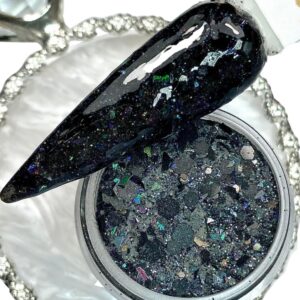 Starlit Dip Powder> Acrylic Powder> Nail Art Designs> Manicure or Pedicure Dipping Powder for Home or Salon Use. Dip Powder System> Long Lasting> Cruelty Free. 0.25 Oz Jar.