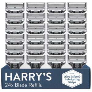 Harry’s Razor Blades Refills – Razors for Men – 24 Razors