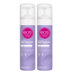 eos Shea Better Shaving Cream- Lavender, Shave Cream for Women, Shea Butter Skin Care, 14 fl oz, 2-Pack
