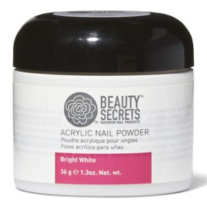 Beauty Secrets Bright White Acrylic Nail Powder Bright White
