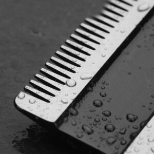 Professional Colour 2 holes replacement blades set for Hair Clippers including 440C fixed blade 440C moving blade Ceramic blade 2 screws (Rainbow)