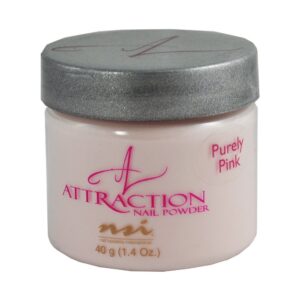 NSI Attraction Nail Powder – Purely Pink – 1.42oz / 40g