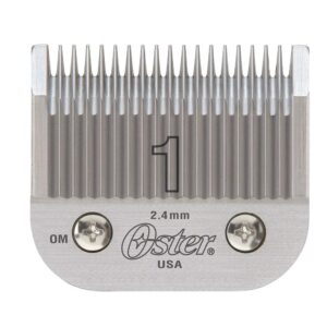Oster Professional Detachable Clipper Blade, 1 2.4mm, Fits Models Classic 76/ Star-Teq/Powerline/Outlaw
