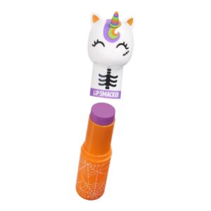 Lip Smacker Halloween Lippy Pal Lip Balm- Spooky Cute Unicorn Magic Flavored Deliciousness, Moisturizes, Nourishes, & Soothes, Cruelty-Free & Vegan – Unicorn