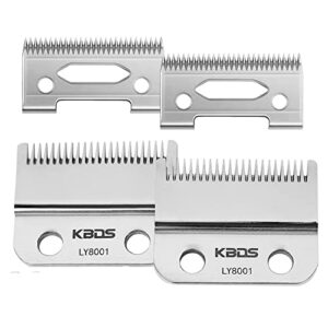 KBDS Professional 2 Hole Replacement Clipper Blade,Precision Replacement Clipper Parts Blades Set Compatible with Wahl Magic Clip, 5 Star Senior and Reflections Senior,2 PACK
