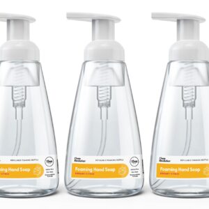 Clean Revolution Ready to Use Foaming Hand Soap | Three Pack | Jumbo 15oz Bottles | Gentle, Moisturizing & Eco-Friendly | Real Essential Oils | Dreamy Citrus, 15 Fl Oz (Pack of 3)