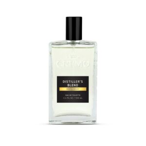 Cremo Cologne for Men – Distillers Blend Mens Cologne Spray – A Combination of Kentucky Bourbon, Smoked Vetiver and American Oak, Fragrances For Men, 3.4 Fl Oz