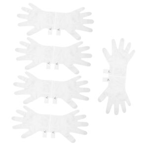 Healeved Moisturizing Hand Peeling Mask 5 Pair Hand Whitening Gloves Exfoliating Spa Mask