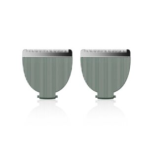 Green Replacement Blades for Trimmer-Compatible for Meridian Trimmer-Suitable for Ceramic Blades Electric Body & Pubic Hair Trimmer – 2 Pack