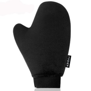 Yvoier Self Tanning Mitt Applicator – Elastic Wrist Tan Mitt Applicator Microfibre Tanning Lotion Applicator Self Tanning Glove Sunless Tanning Mitt Streak Free Tan for Tanner Spray Mousse Lotions