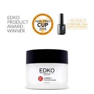EDKO’s Acrylic Powder Colored Nail Manicure Powders Colors Tips Nails UV/LED Light – (ACRYLIC COVER 1 POWDER> 20g / 0.70oz)