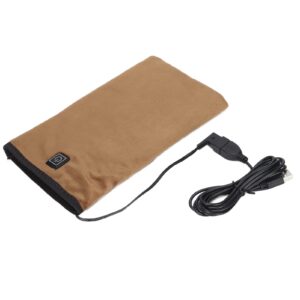 KIMISS Electric Spa Mittens> Heated Beauty Hand Mittens USB 3 Electric Warming Mitts for SPA Hand CareBrown (Brown)