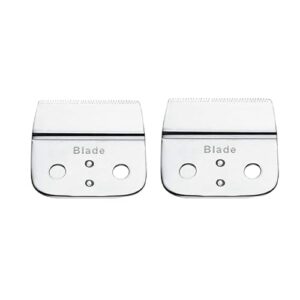 Hair Clipper Replacement Blade Compatible with Andis 04604 Outliner II Trimmer, Replacement Blade for Andis GO & GTO Trimmers (2PCS Blades)