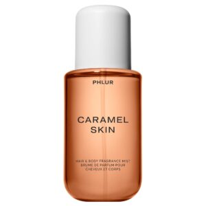 PHLUR Caramel Skin Body Mist – Hair & Body Mist for Women & Men Fragrance – Caramel Body Spray with Vanilla, Brown Sugar, Bergamot, Sandalwood & Musk (8 Fl Oz)