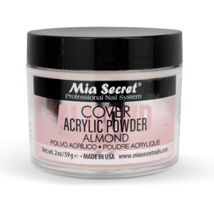 Mia Secret Acrylic Powder Cover Almond 2 oz.