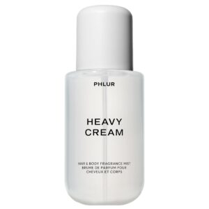PHLUR Heavy Cream Body Mist – Hair and Body Mist for Women & Body Spray for Men – Marshmallow, Whipped Cream, Jasmine, Coconut Cream & Vanilla Body Spray (8 FL Oz)