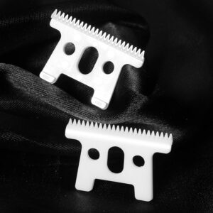 FOXSONIC 2pcs Replacement Ceramic blade for Andis D7 D8 SlimLine Pro Li choice with box