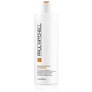 Paul Mitchell Color Protect Conditioner, Prevents Fade + Adds Shine, For Color-Treated Hair, 33.8 fl. oz.