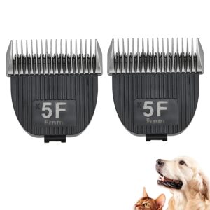 Ruzros Flash Clipper Professional Detachable Replacement Blades，Compatible with Kenchii Flash Clipper Blade (5 FC (2 Pack))